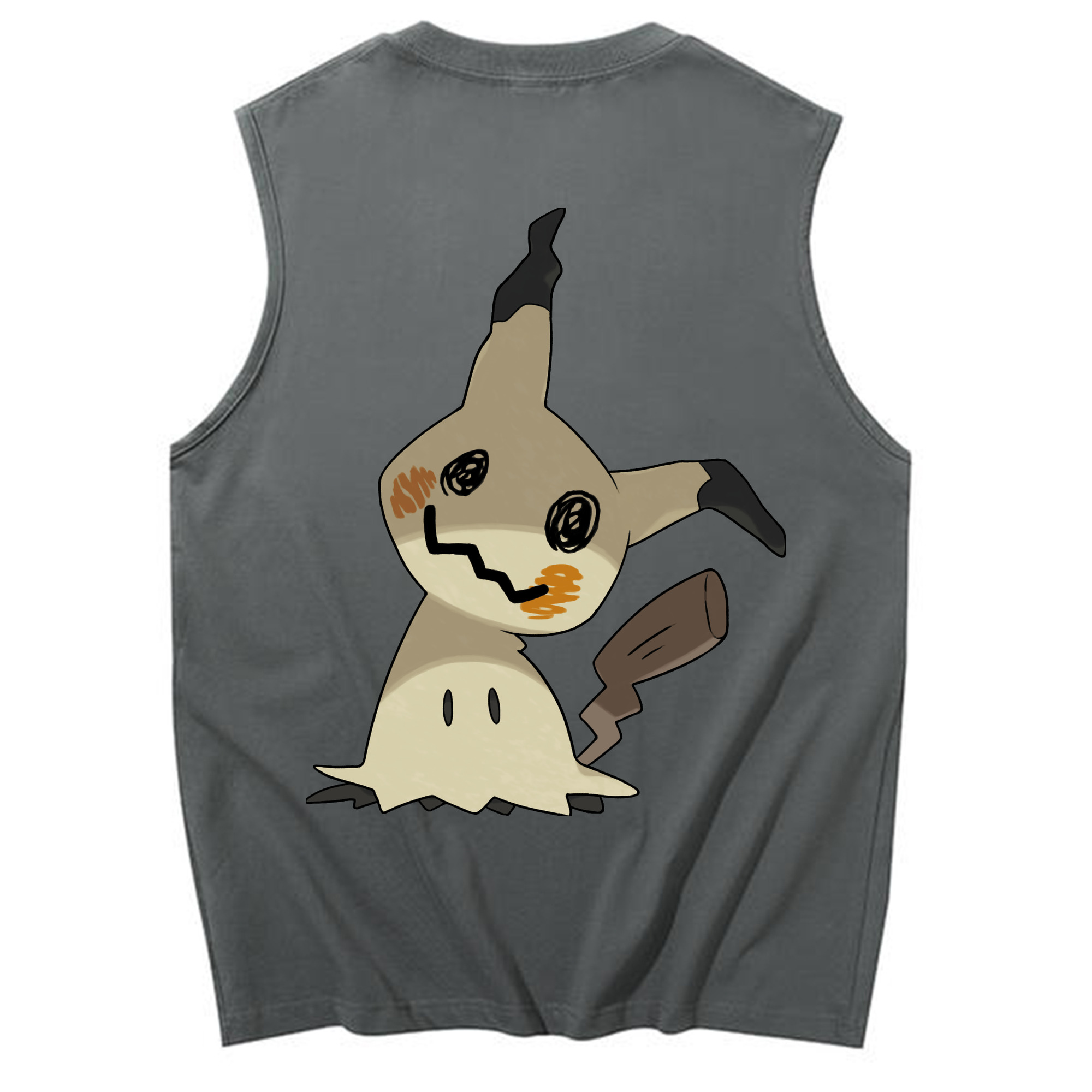 （画像用） ポケットモンスター Pokémon コットン100％タンクトップ（背面プリント）
